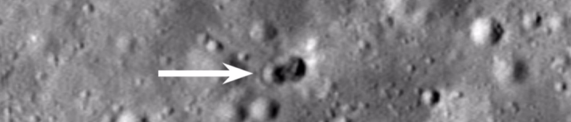 Dev krater görüntüsünü yayımladı