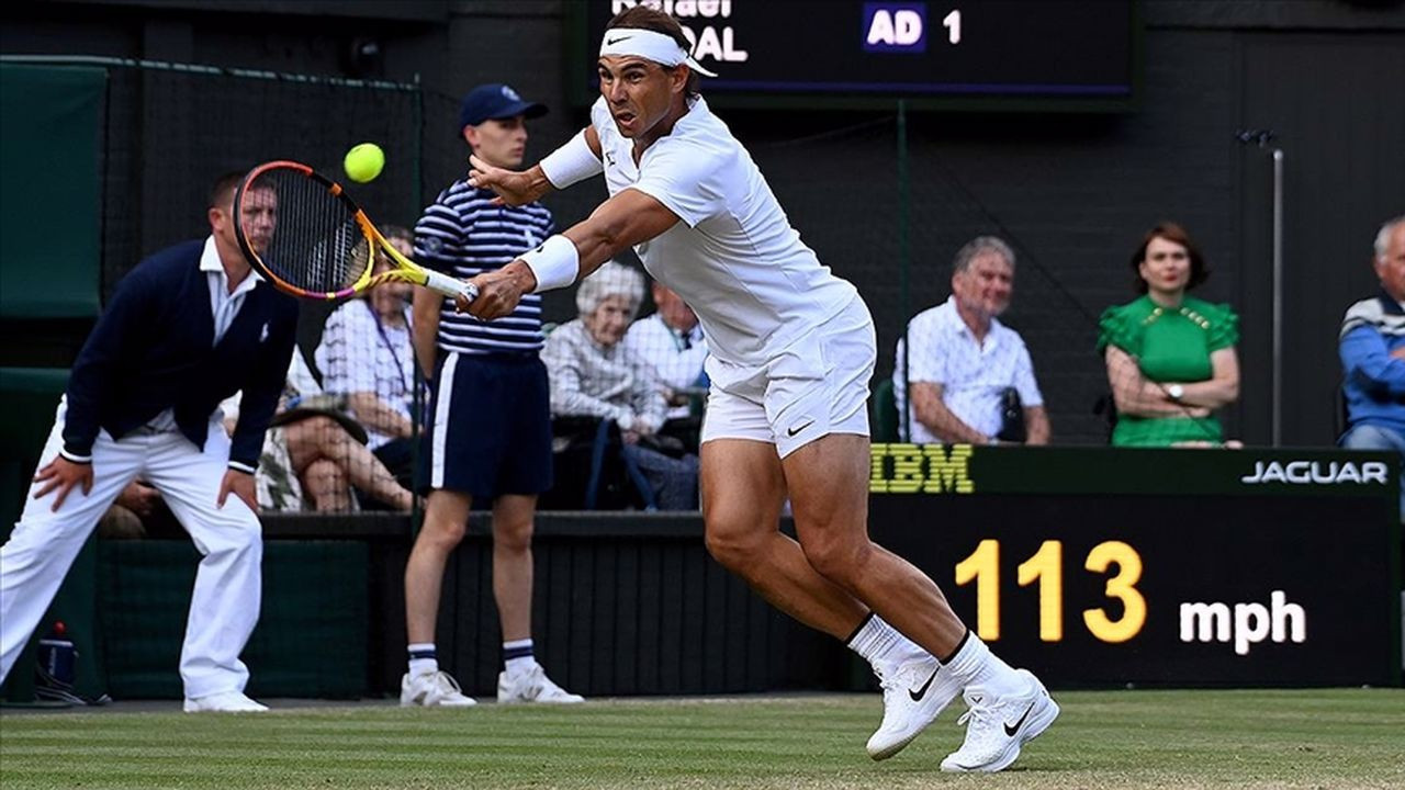 Nadal, Wimbledon'da çeyrek finale çıktı