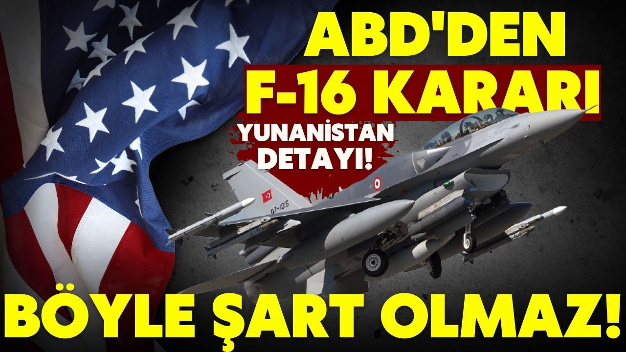 ABD'den Türkiye'ye F-16 satışına ilişkin karar