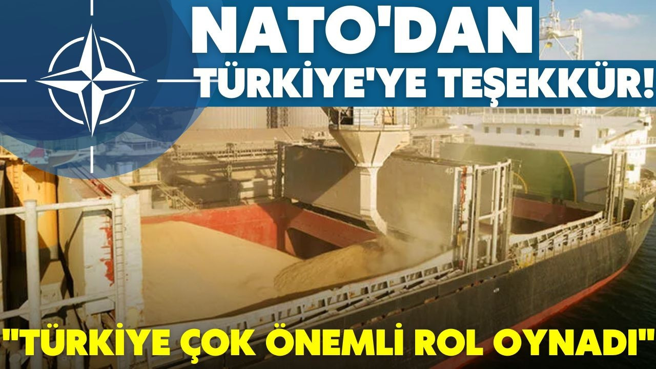 NATO'dan Türkiye'ye teşekkür!