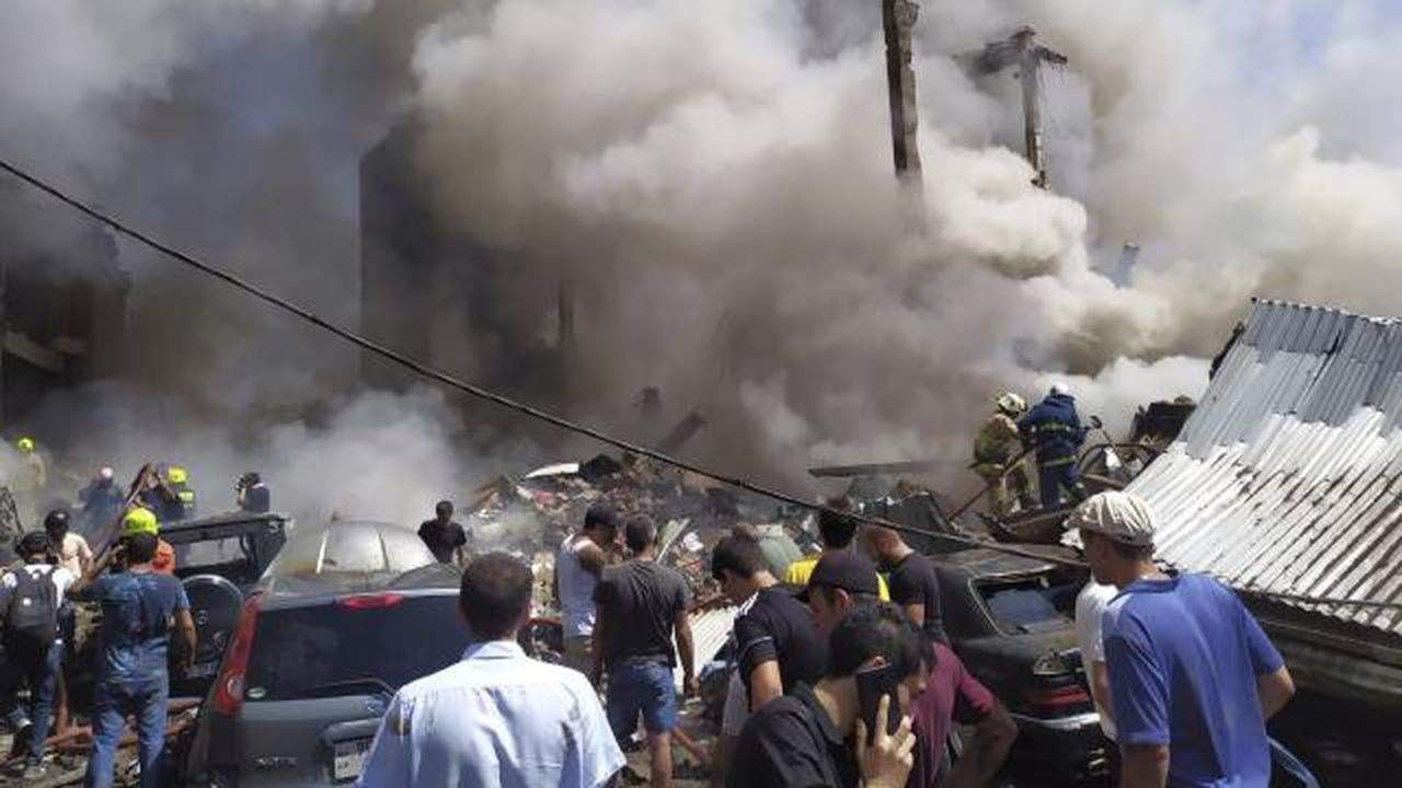 Erivan'da şiddetli patlama