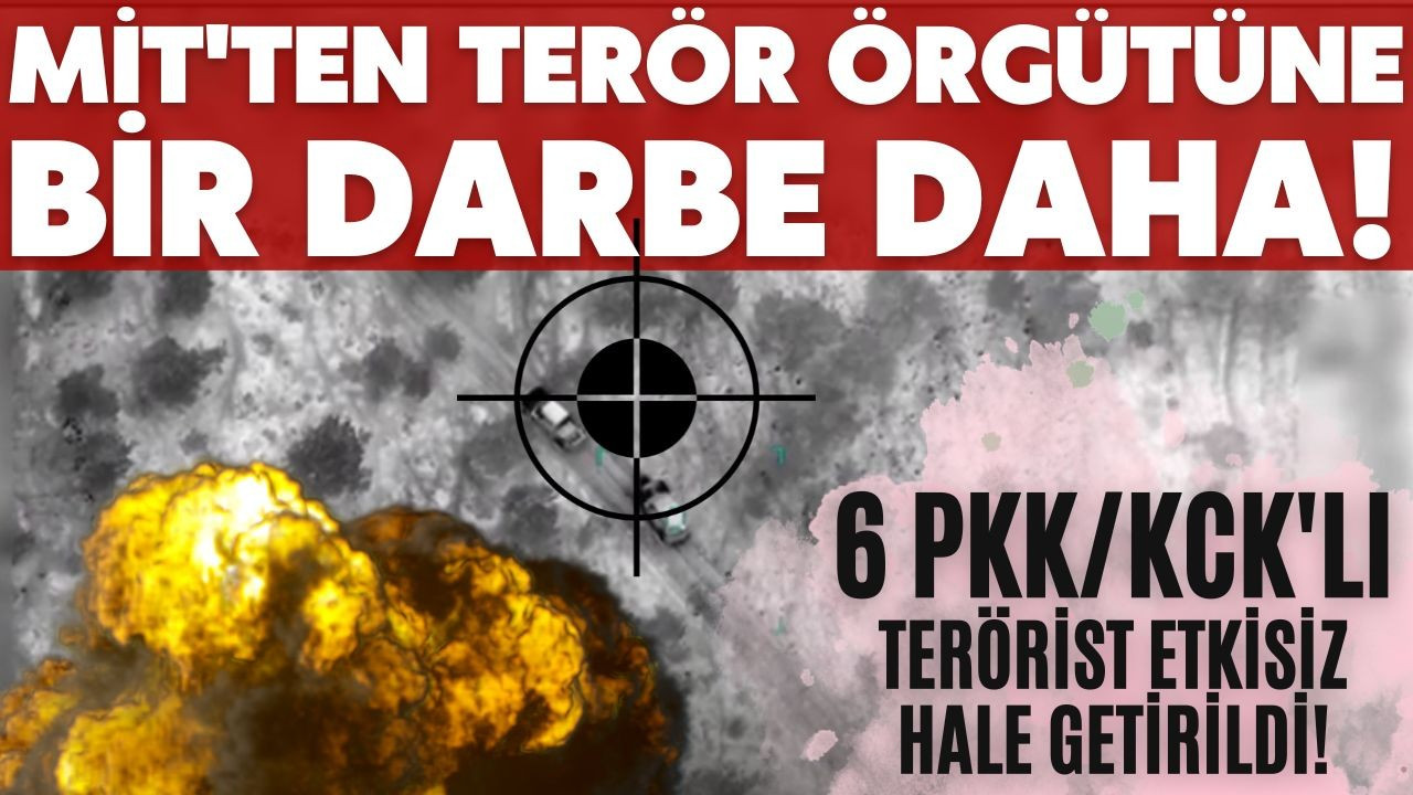 6 PKK/KCK'lı terörist etkisiz hale getirildi