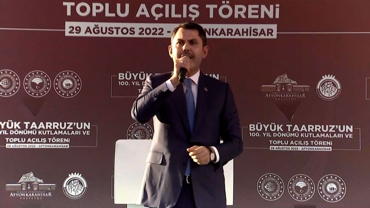 Afyonkarahisar Toplu Açılış Töreni'nde konuştu