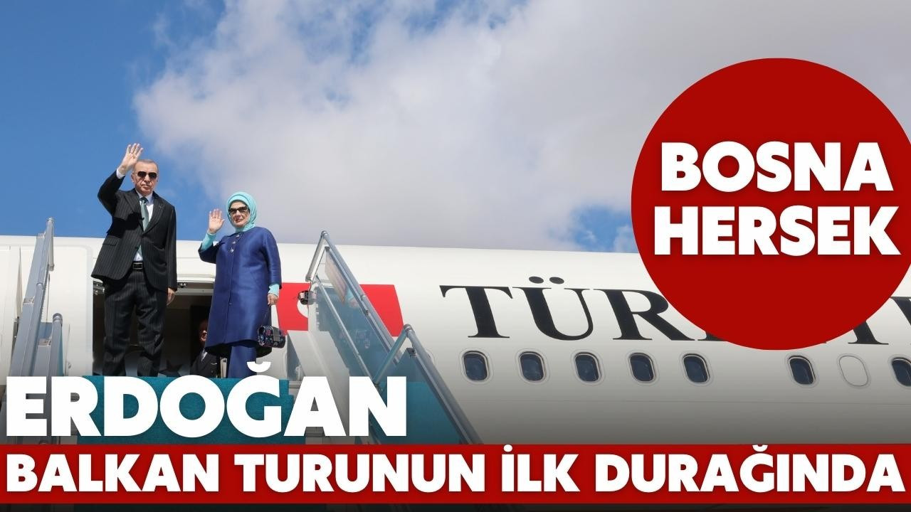 Erdoğan, Balkan turunun ilk durağında!