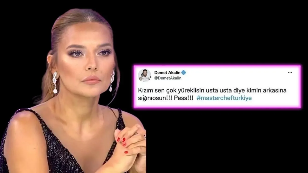 Demet Akalın'dan Masterchef Dilan'a imalı gönderme!