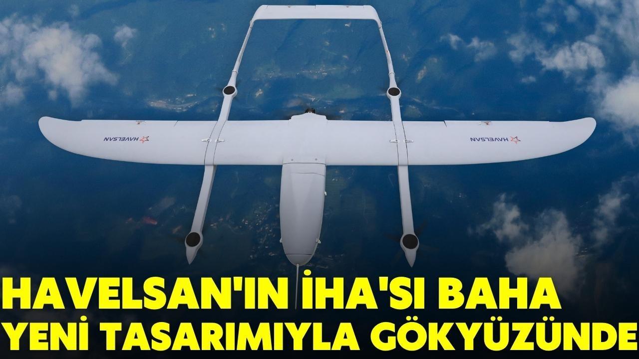 İnsansız hava aracı BAHA yeniden tasarlandı