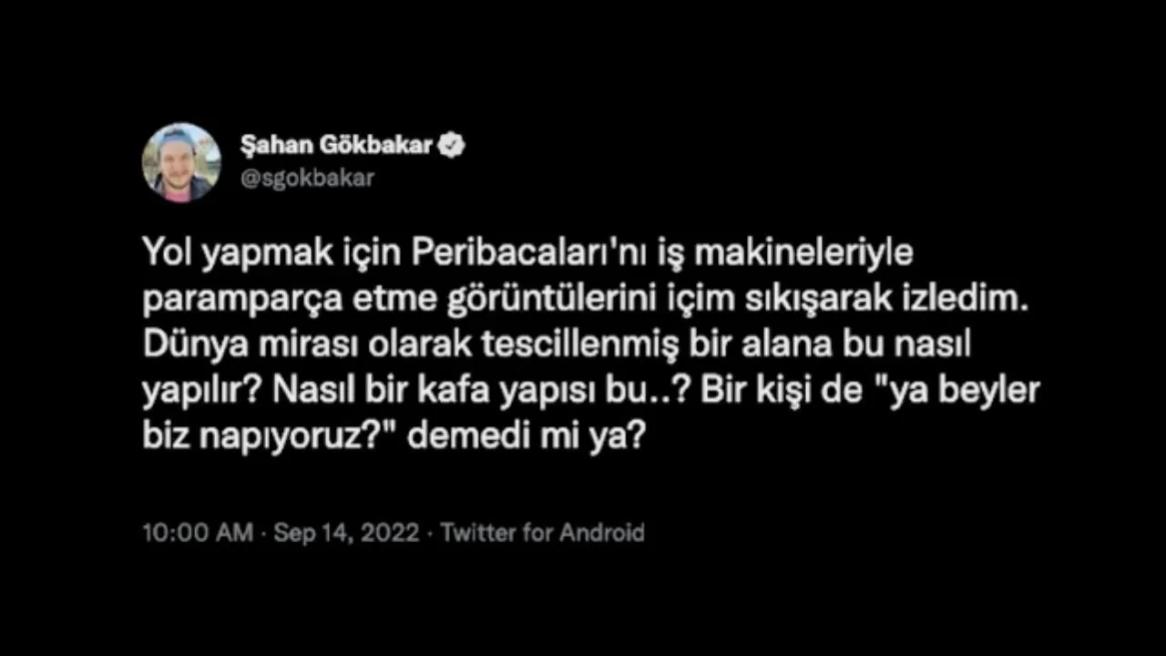 Bir dezenformasyon daha! Peribacaları masalı!