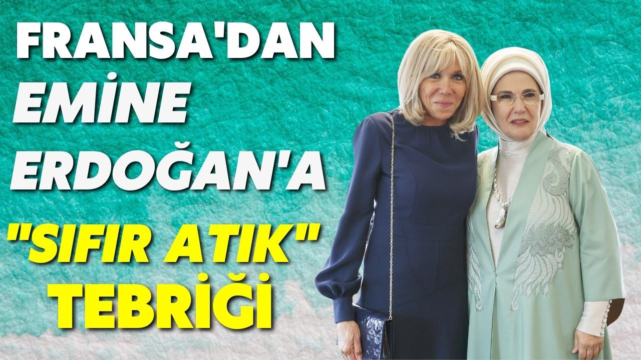 Emine Erdoğan, Brigitte Macron ile bir araya geldi