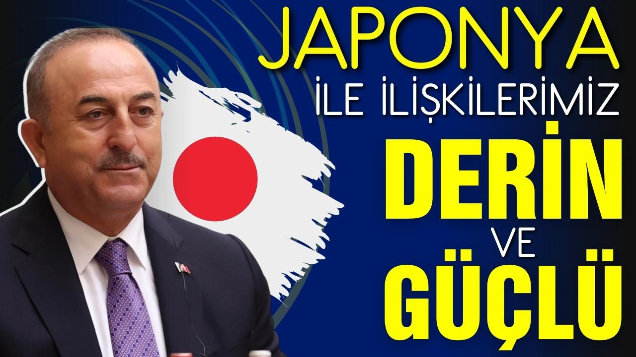 Bakan Çavuşoğlu'ndan Japonya ile ortaklık vurgusu
