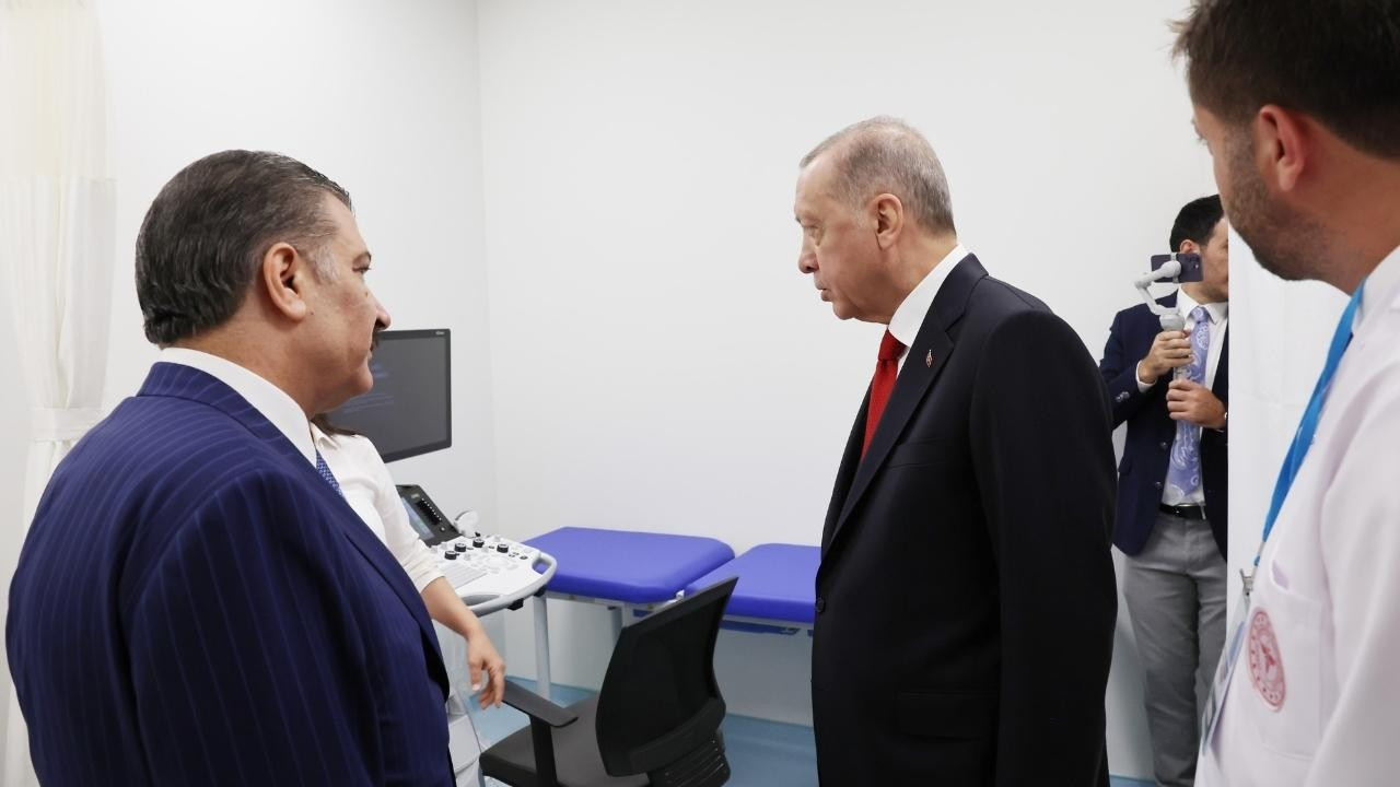 Erdoğan, Etlik Şehir hastanesini denetledi!