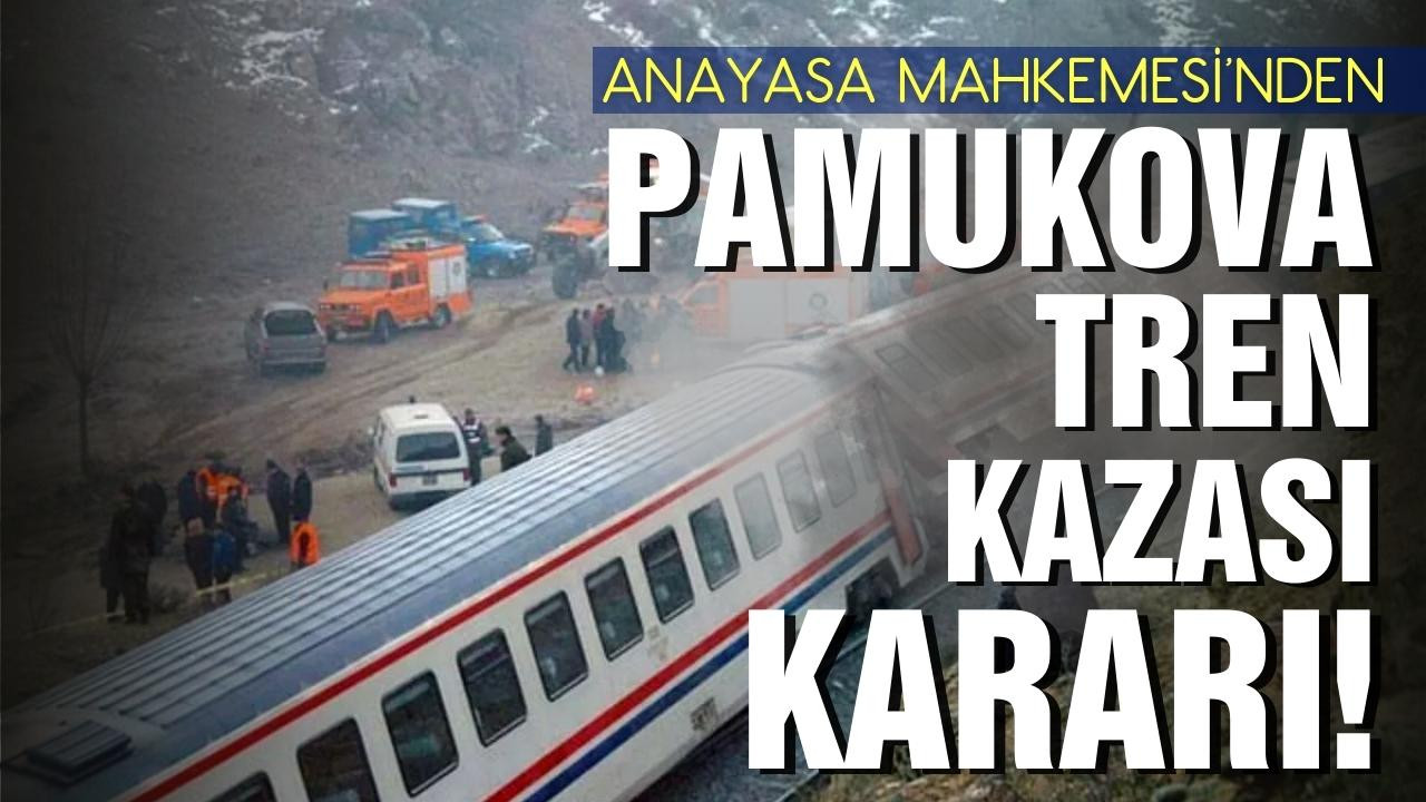 Pamukova'daki tren kazasına ilişkin hak ihlali!