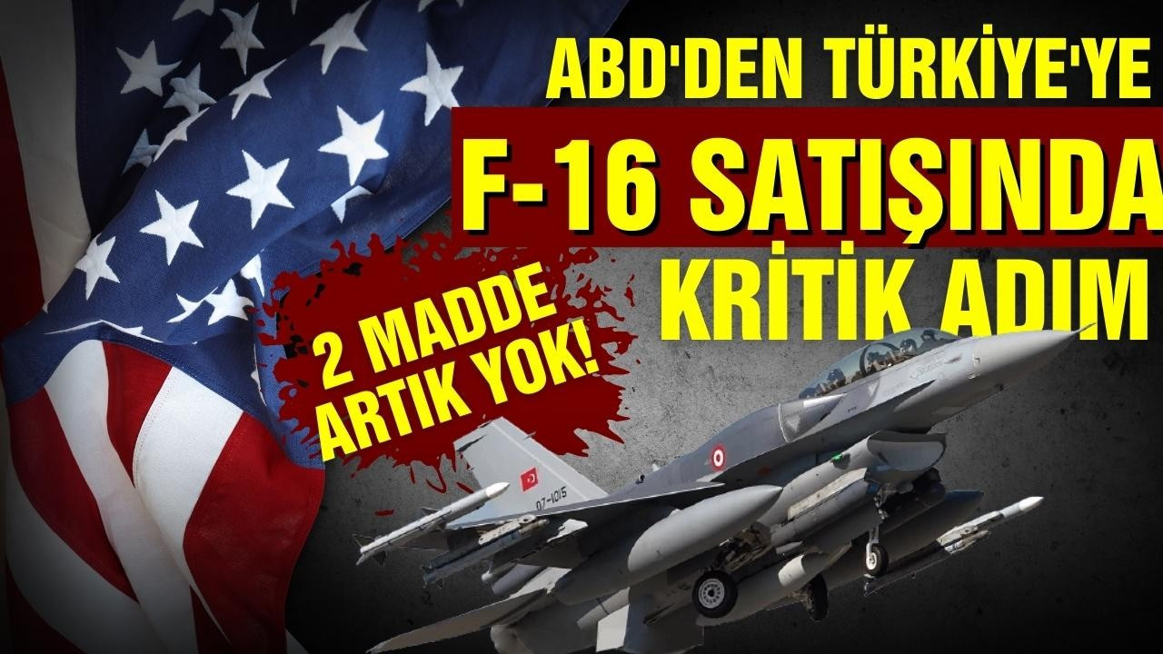 Türkiye'ye F-16 satışında olumlu adım
