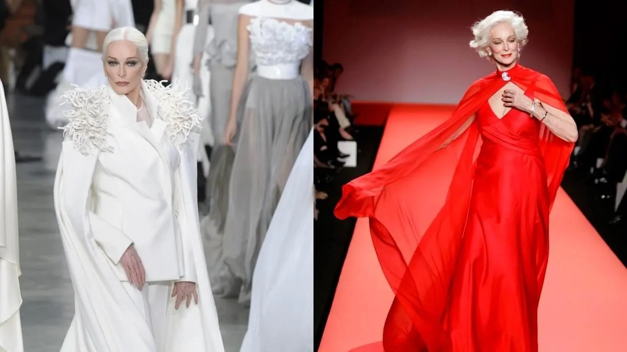 91 yaşındaki model güzelliğiyle büyülüyor!