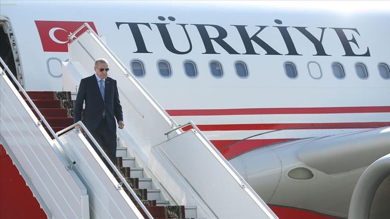 Erdoğan, temaslarının ardından yurda döndü!
