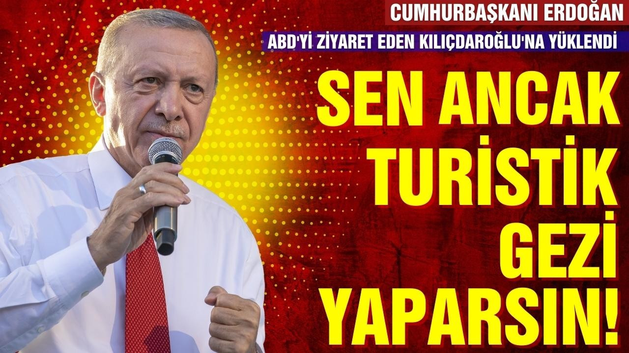 Cumhurbaşkanı Erdoğan Kılıçdaroğlu'na yüklendi