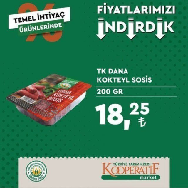 Tarım Kredi Kooperatif Market'in yeni indirimli fiyatları! - Sayfa 16