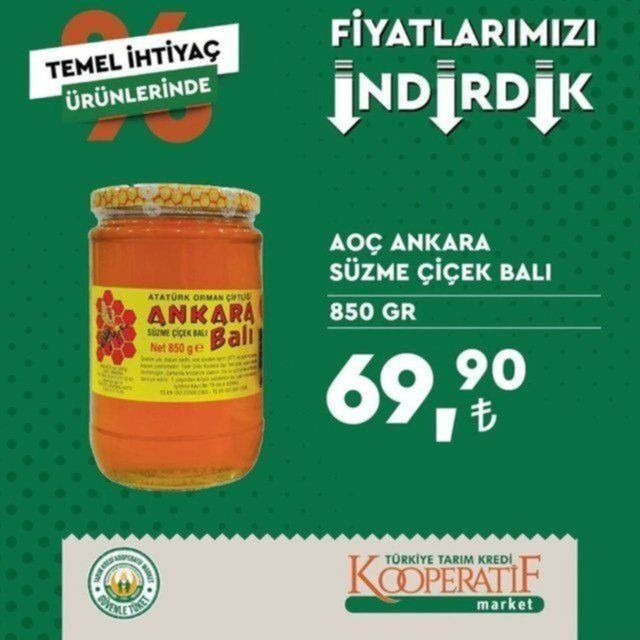 Tarım Kredi Kooperatif Market'in yeni indirimli fiyatları! - Sayfa 17