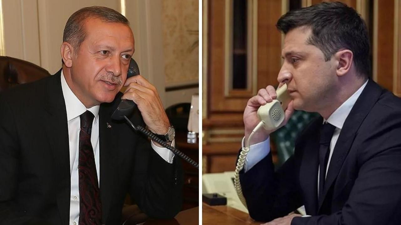 Erdoğan, Zelenskiy ile telefonda görüştü!