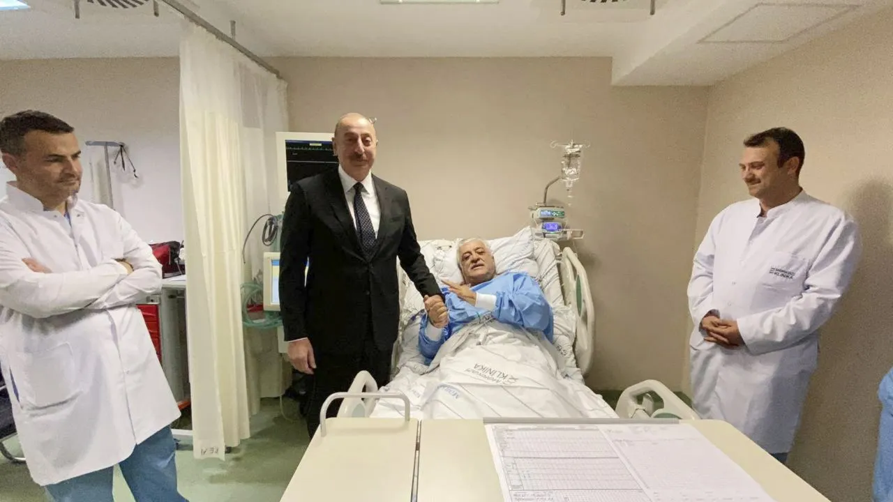 İlham Aliyev, Binali Yıldırım'ı ziyaret etti
