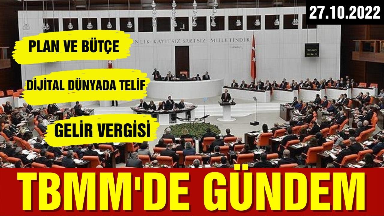 TBMM'de Gündem