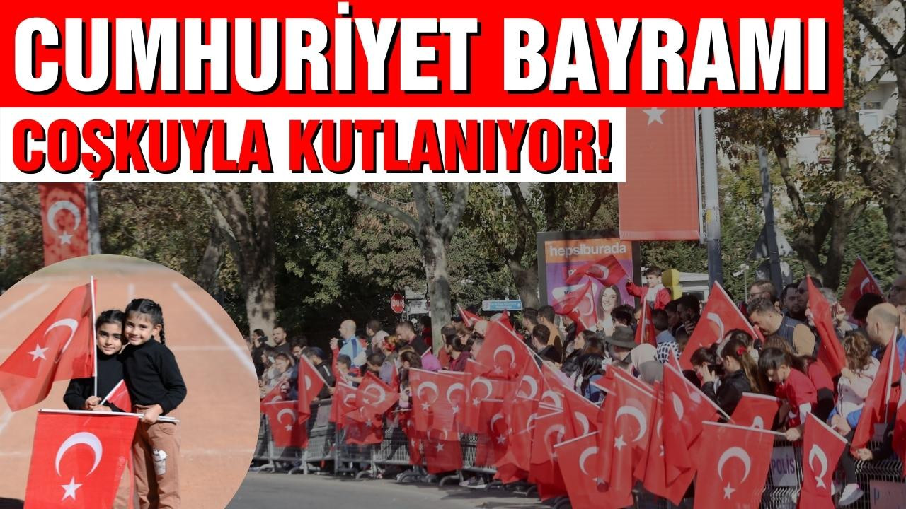 29 Ekim Cumhuriyet Bayramı coşkuyla kutlanıyor!