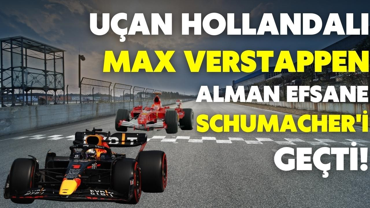 Meksika Grand Prix'sini kazanan Verstappen oldu!
