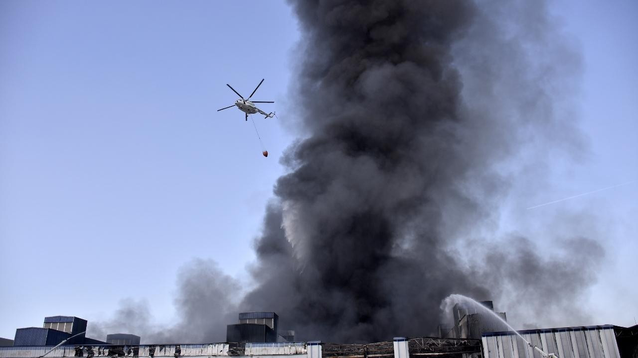 Bursa'daki fabrika yangınıyla ilgili uyarı geldi