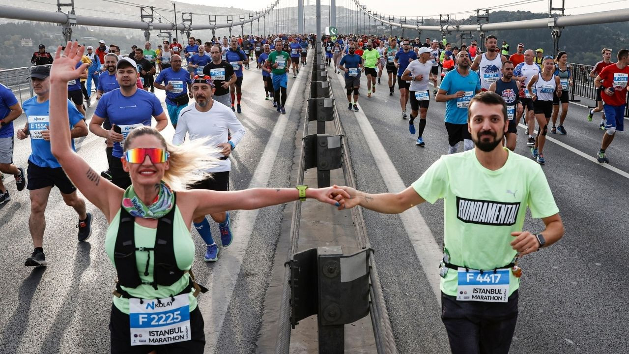 İşte İstanbul Maratonu'ndan renkli görüntüler! - Sayfa 12