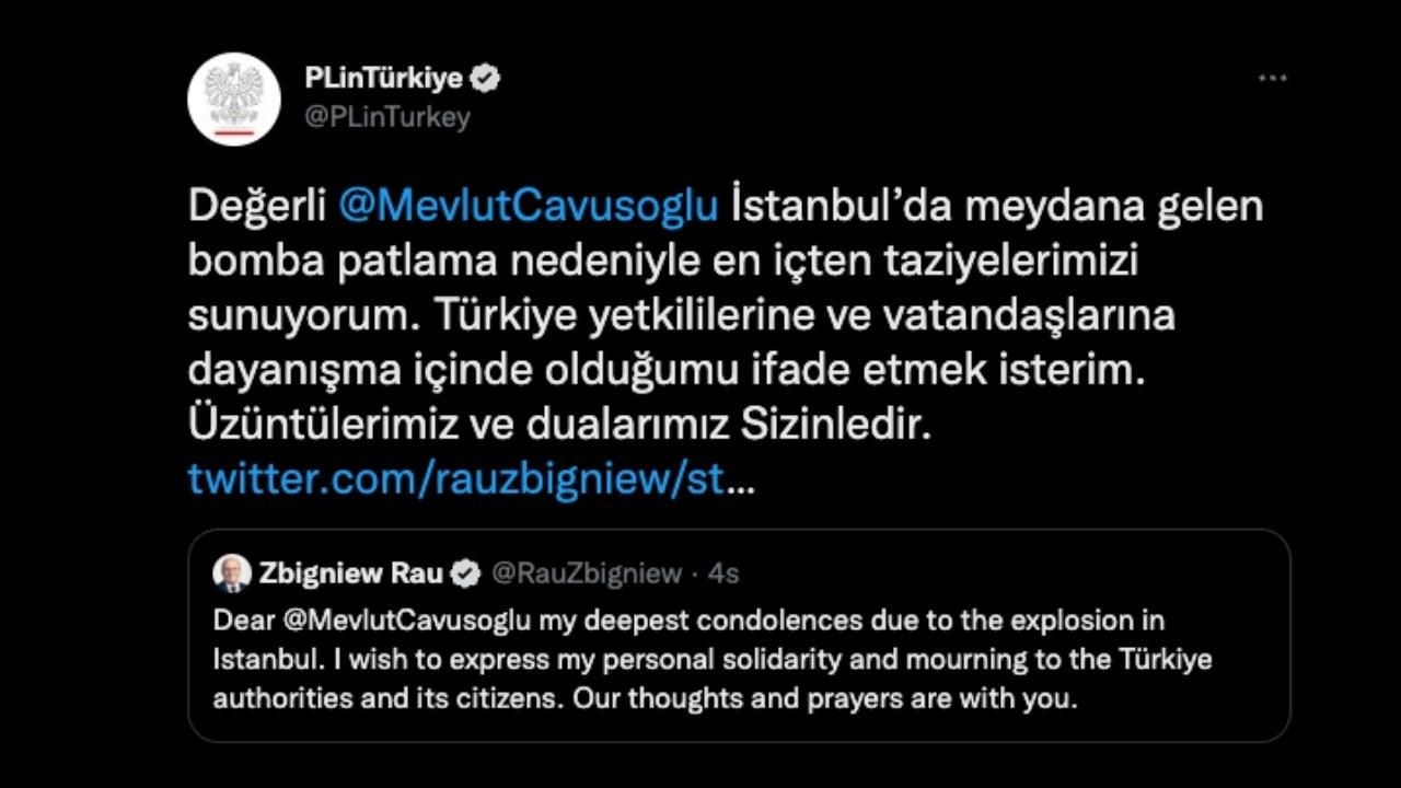 Büyükelçiliklerden taziye mesajları - Sayfa 5