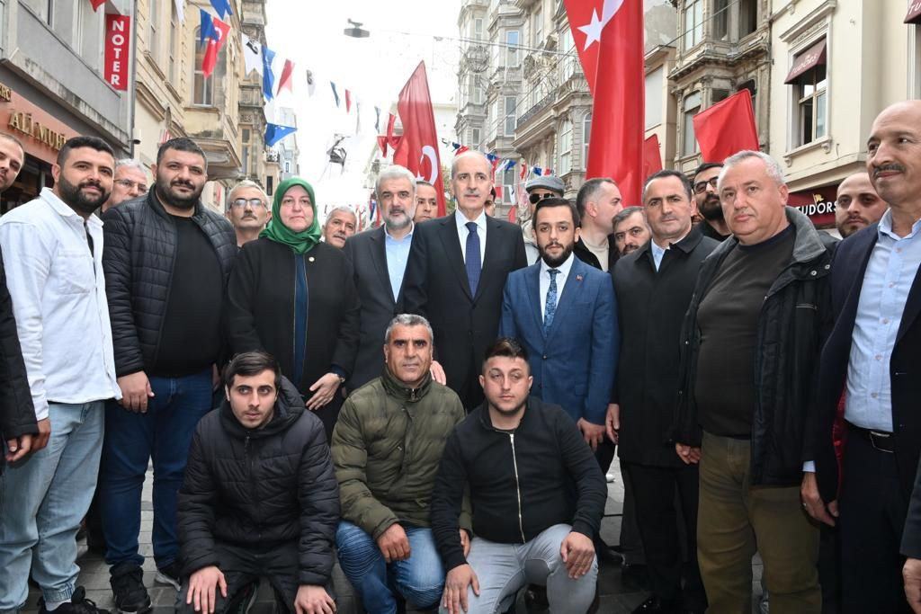 Kurtulmuş, İstiklal Caddesi'nde vatandaşlarla buluştu - Sayfa 6