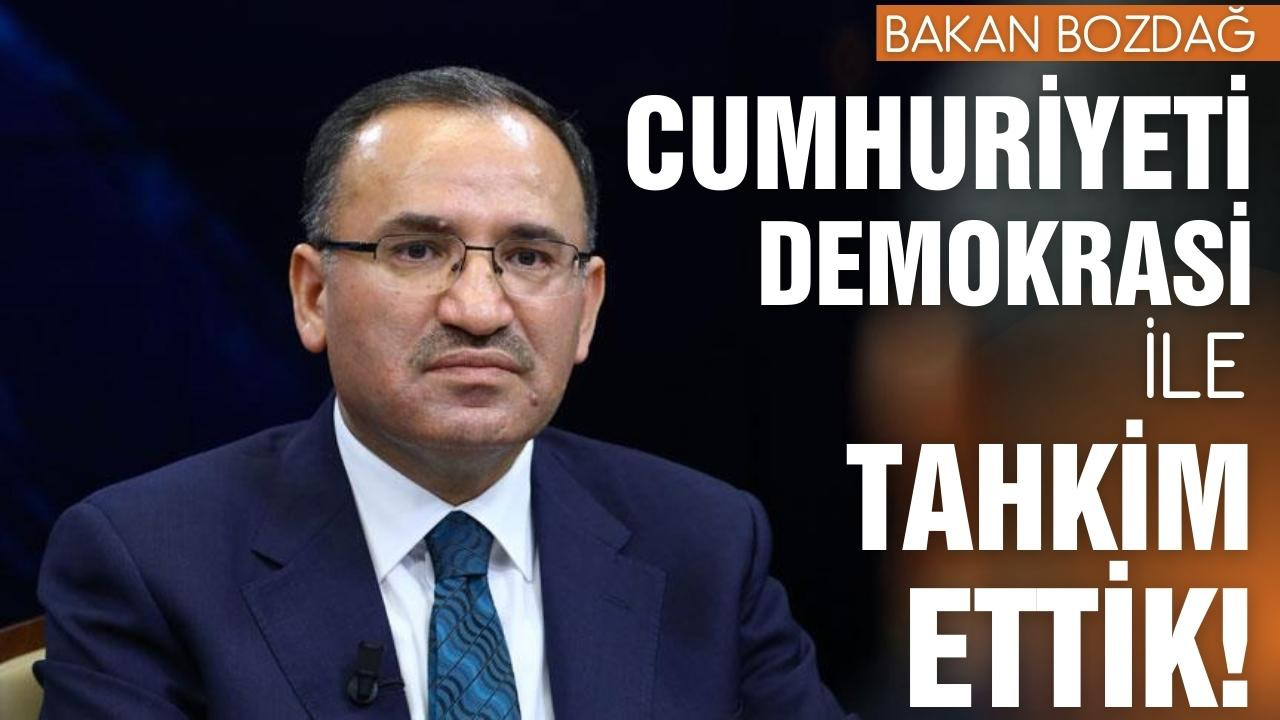 Adalet Bakanı Bozdağ Bakanlığının Bütçesini sundu