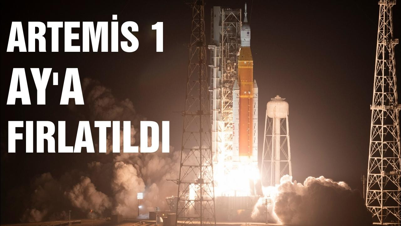 NASA'nın en güçlü roketi Artemis-1 fırlatıldı