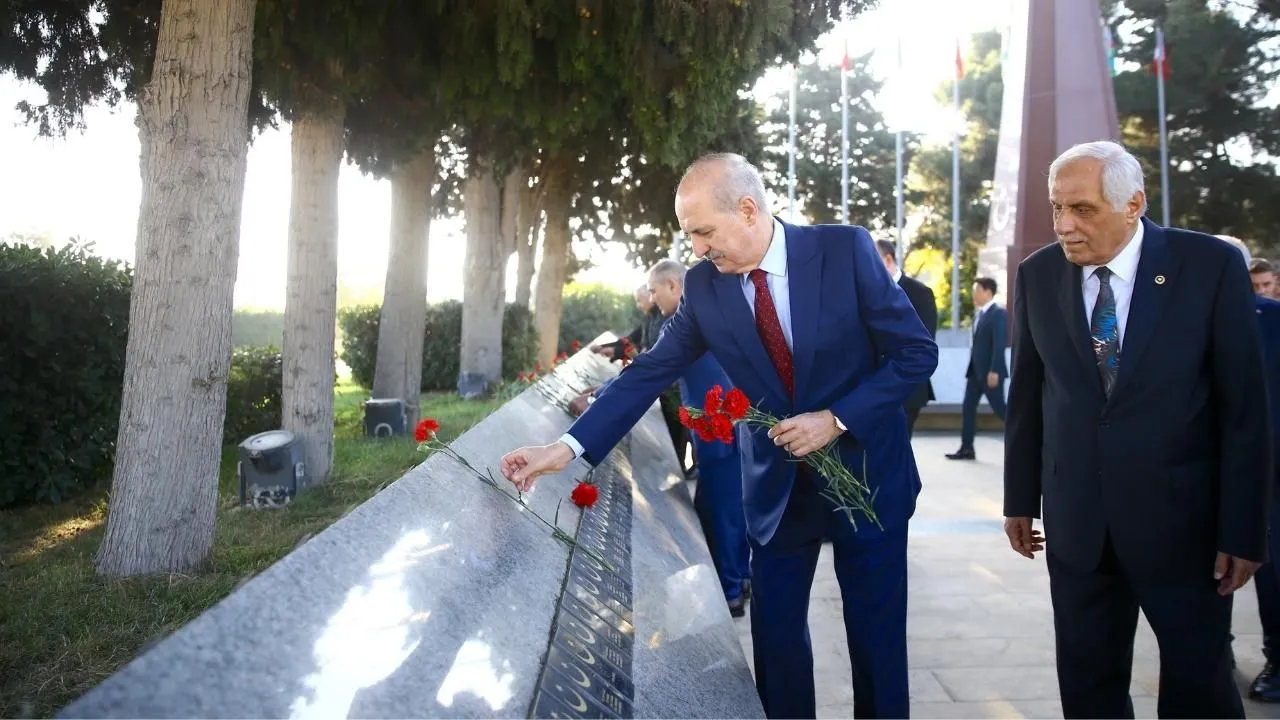 AK Parti Genel Başkanvekili Numan Kurtulmuş, Azerbaycan Cumhurbaşkanı Aliyev ile görüştü