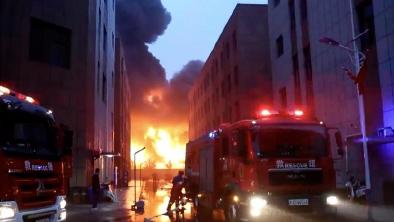 Çin'de fabrikada çıkan yangında 36 kişi öldü