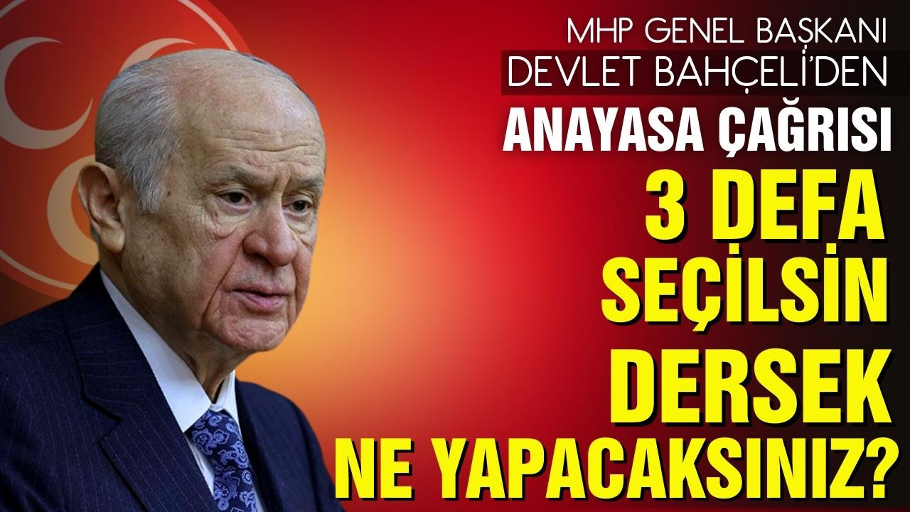 MHP Genel Başkanı Bahçeli'den açıklamalar