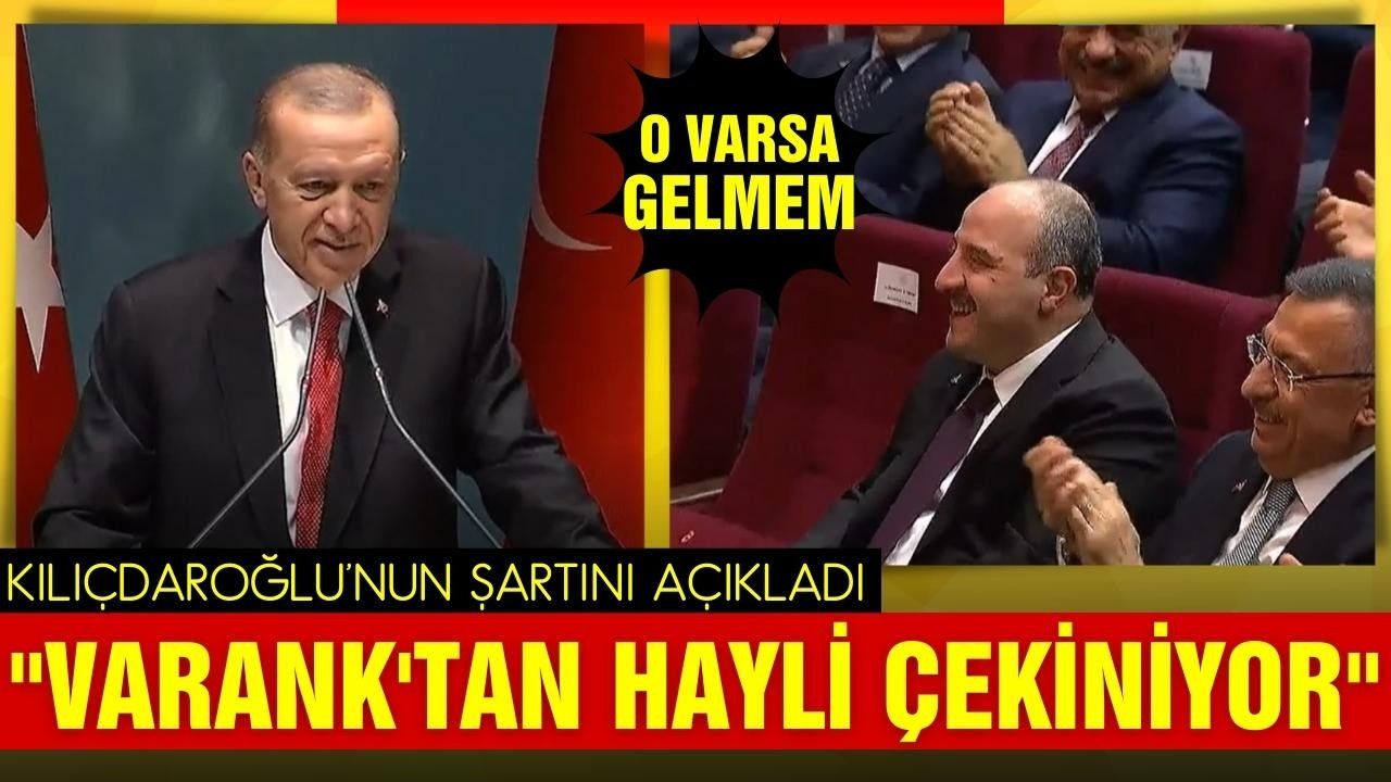 Erdoğan: Kılıçdaroğlu, Varank'tan çekiniyor
