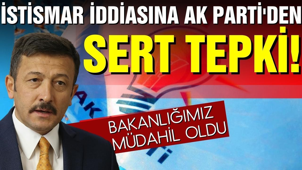 İstismar iddiasına AK Parti'den sert tepki!