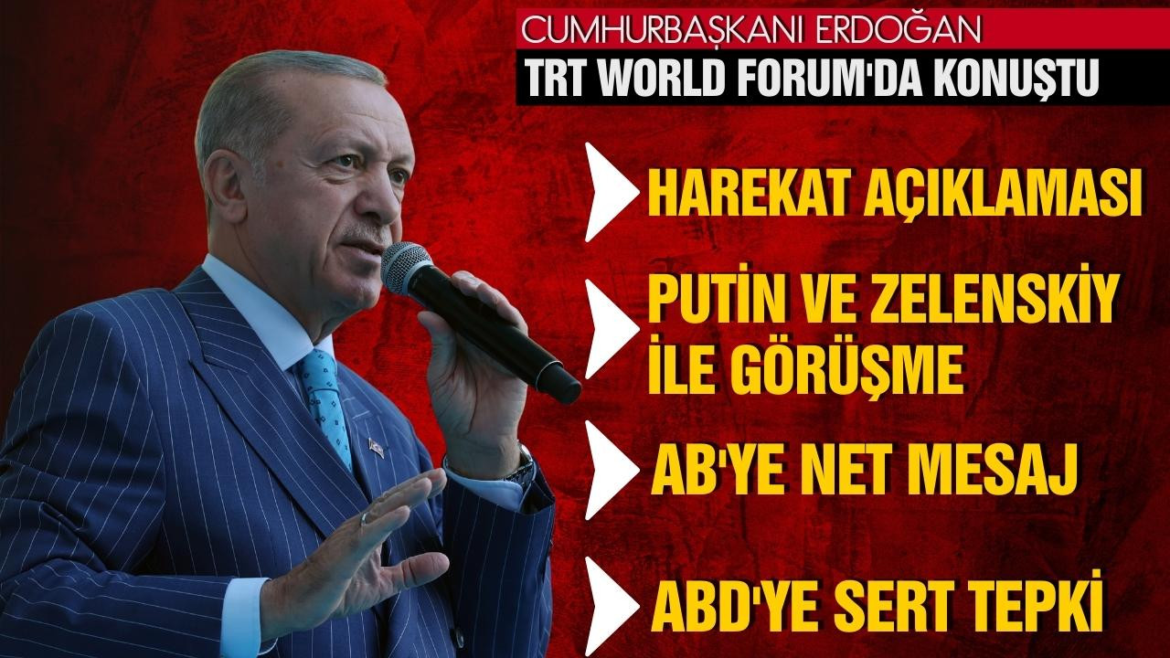 Cumhurbaşkanı Erdoğan'dan ABD'ye sert tepki