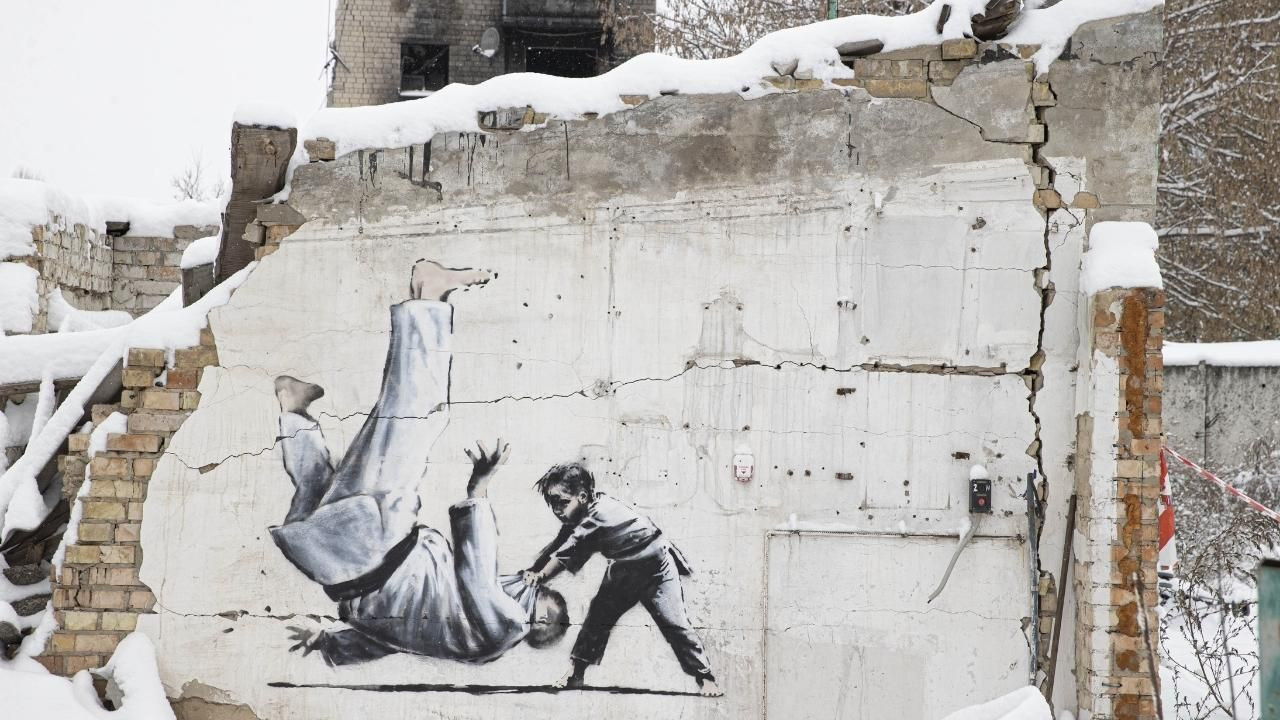 Banksy'den Ukraynalılara yardım için 50 serigrafi baskı - Sayfa 3