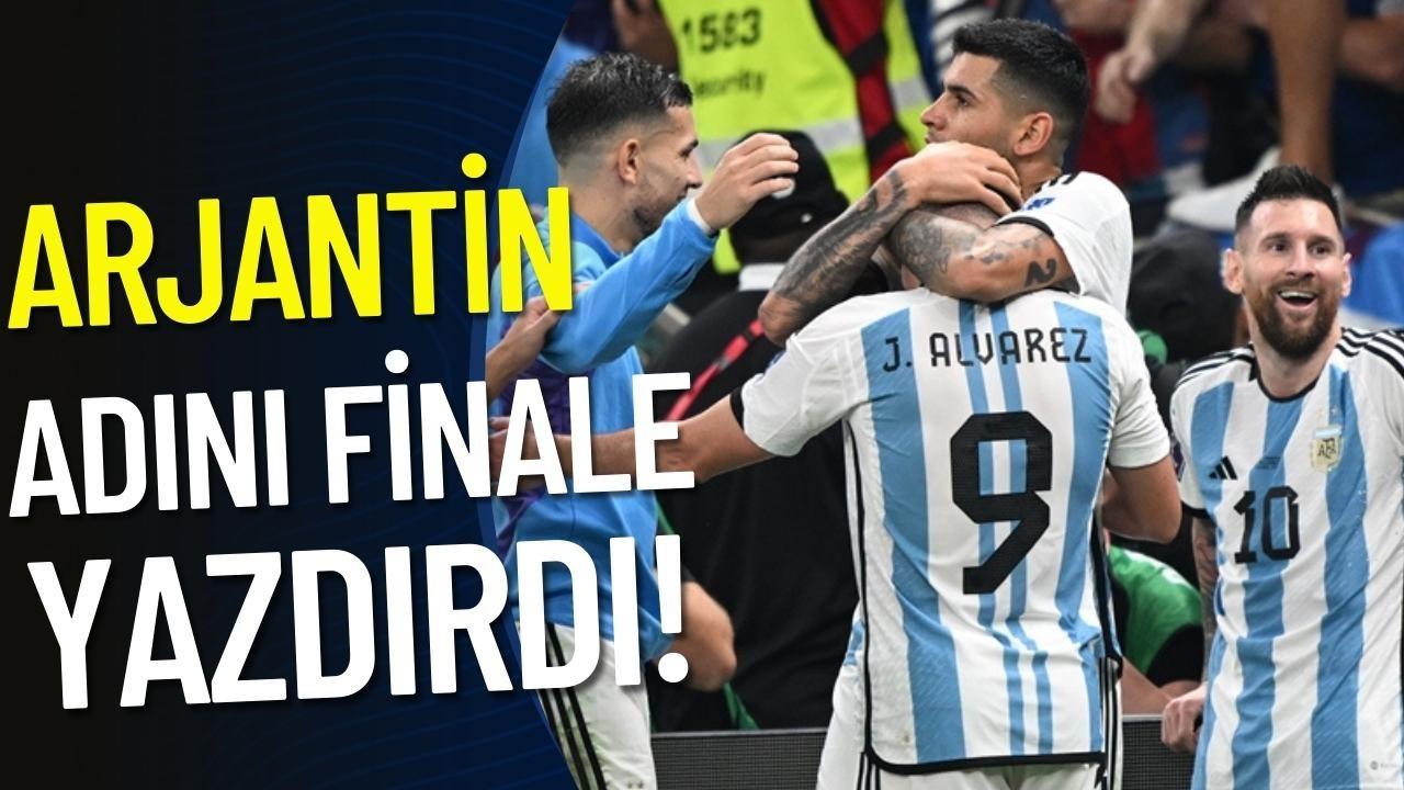 Arjantin adını finale yazdırdı!