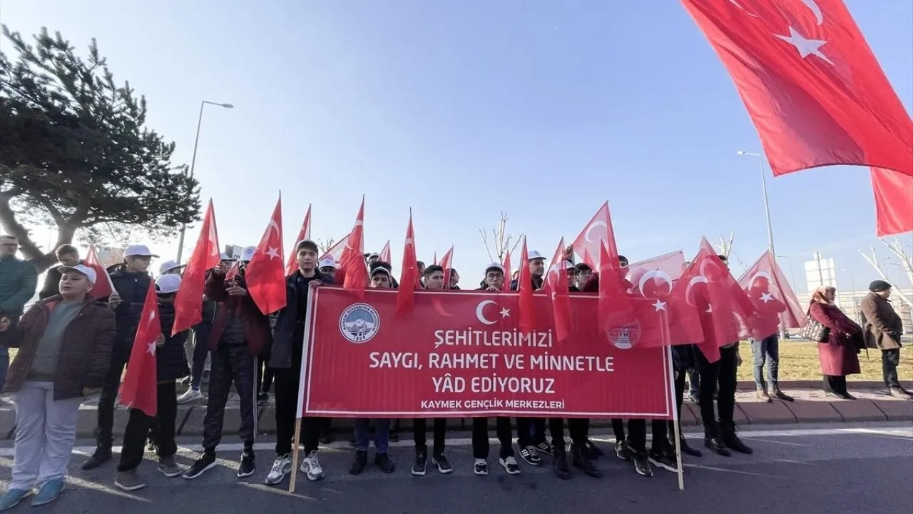 Kayseri şehitleri terör saldırısının 6'ncı yılında anıldı