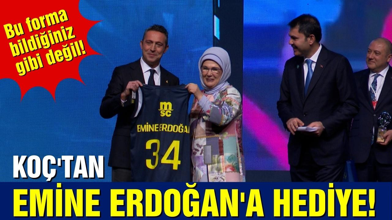 Ali Koç'tan Emine Erdoğan'a hediye!