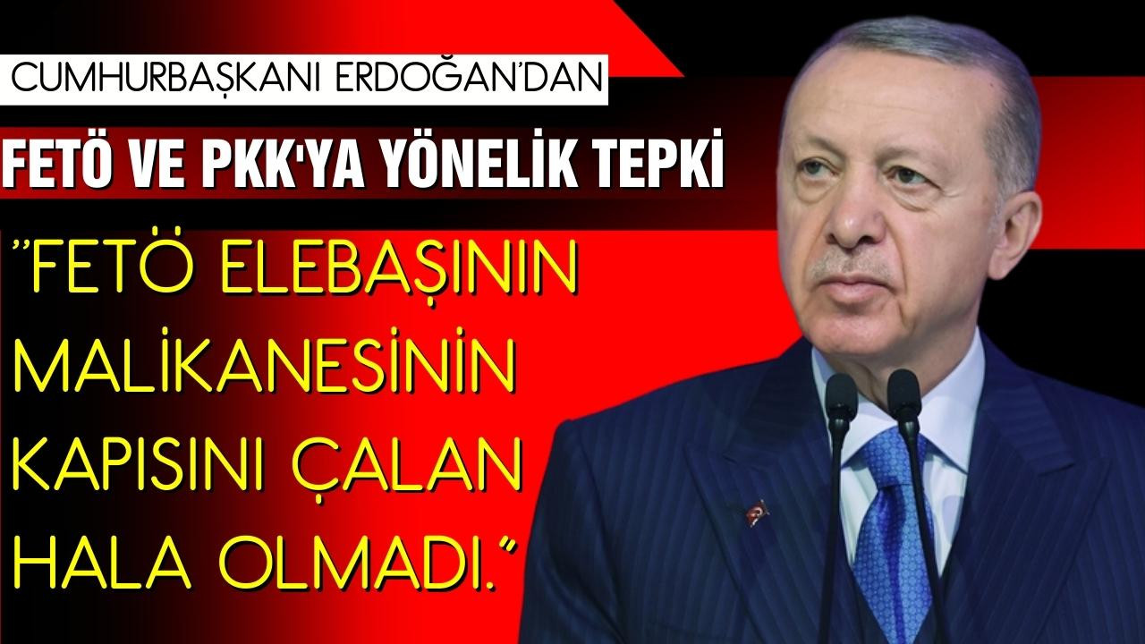 Cumhurbaşkanı Erdoğan'dan FETÖ ve PKK tepkisi