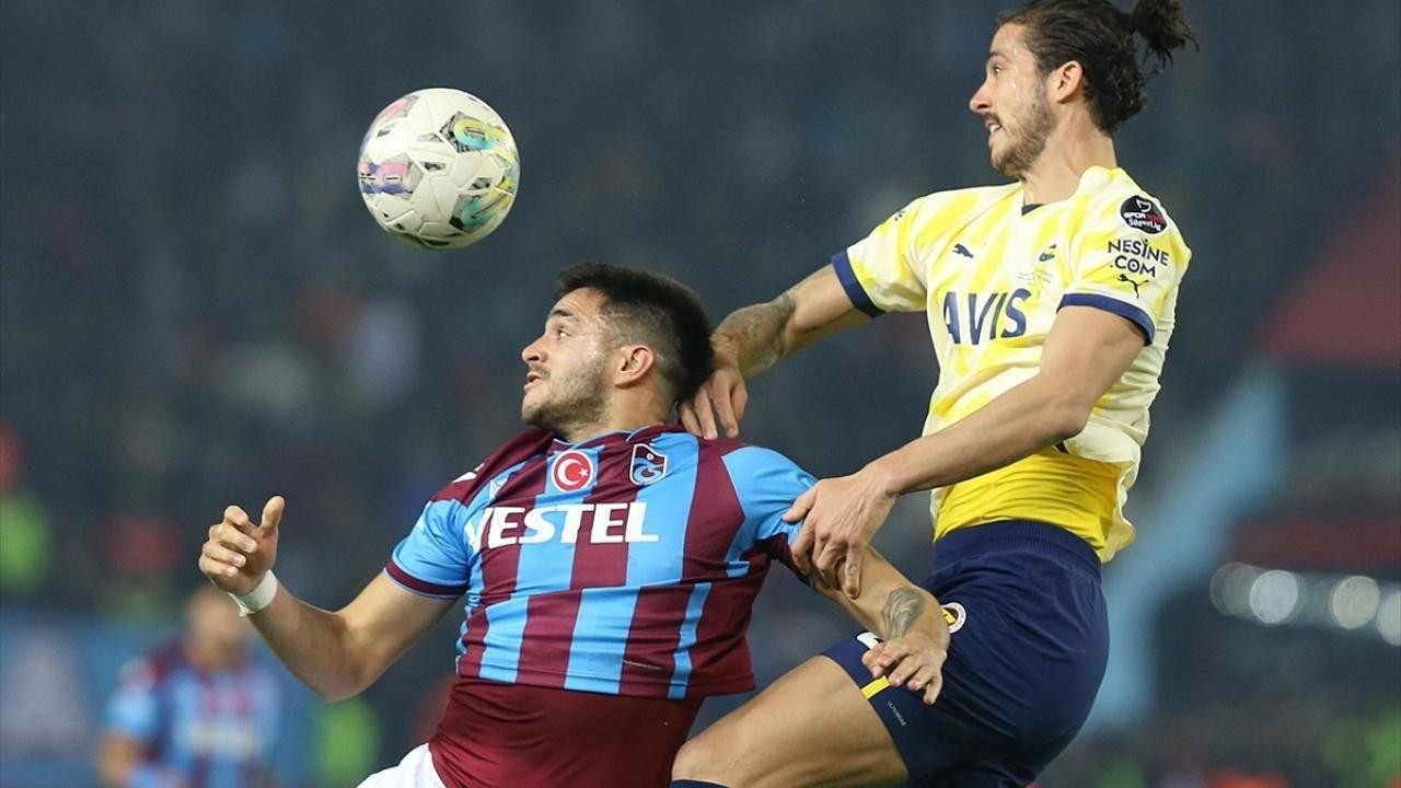 Trabzonspor, Fenerbahçe'yi 2-0 mağlup etti!