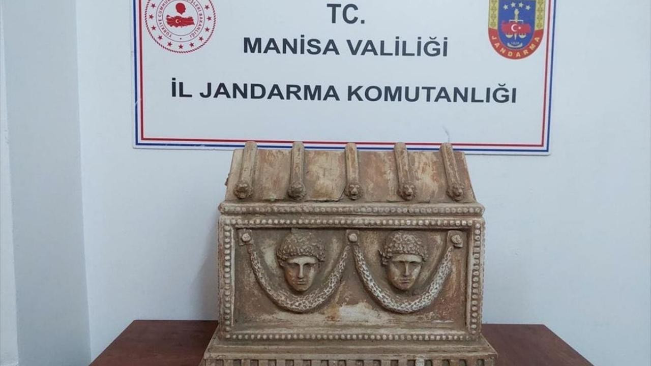 Manisa'da tarihi eser kaçakçılığı