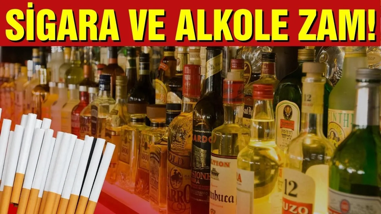 ÖTV oranı yenilendi! Sigara ve alkole zam!
