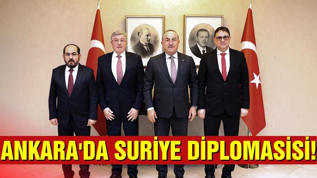 Ankara'da Suriye diplomasisi!