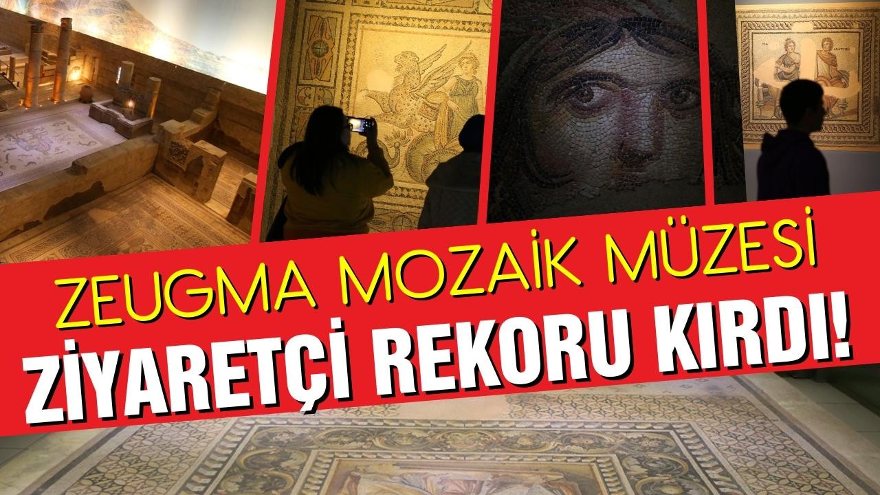 Zeugma Mozaik Müzesi ziyaretçi rekoru kırdı!