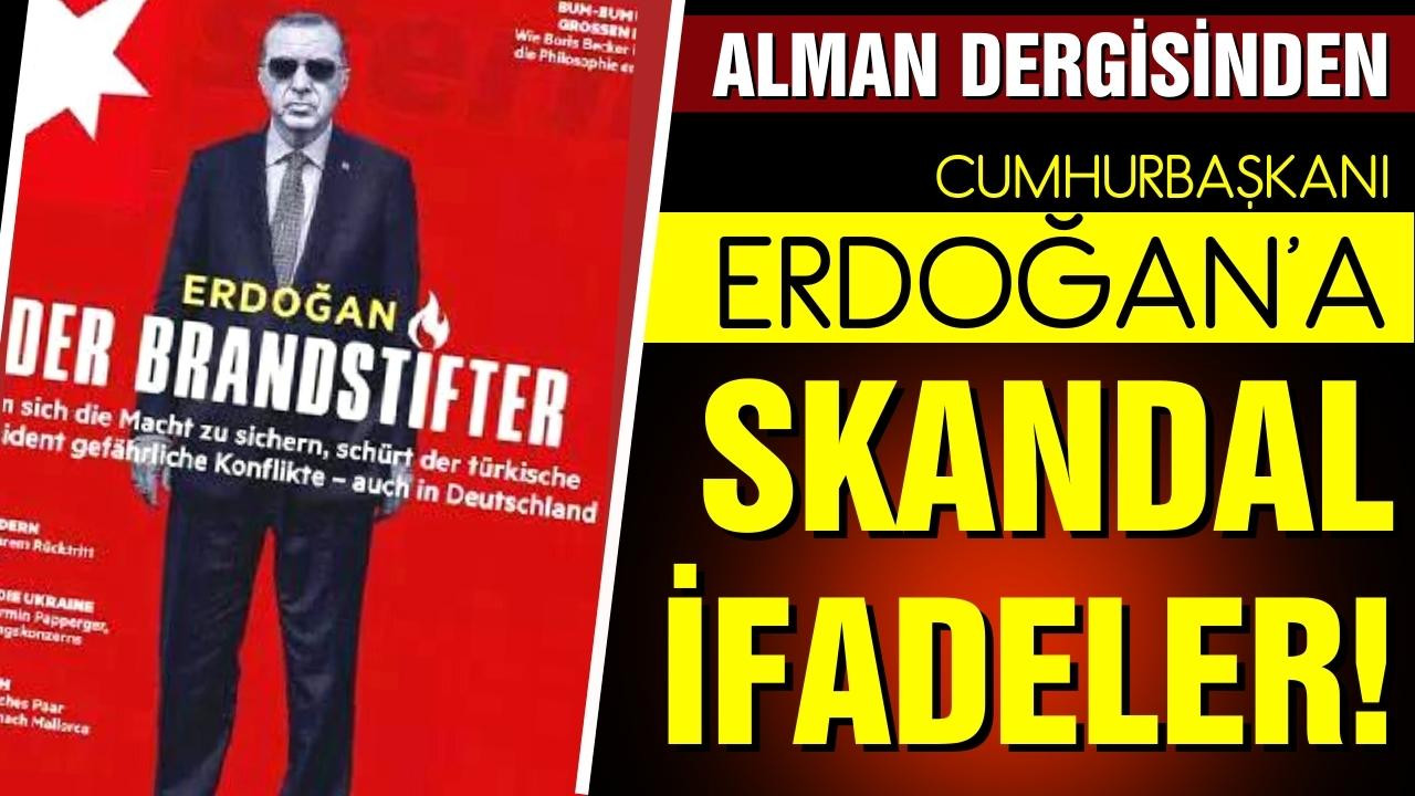 Alman dergisinden skandal hareket