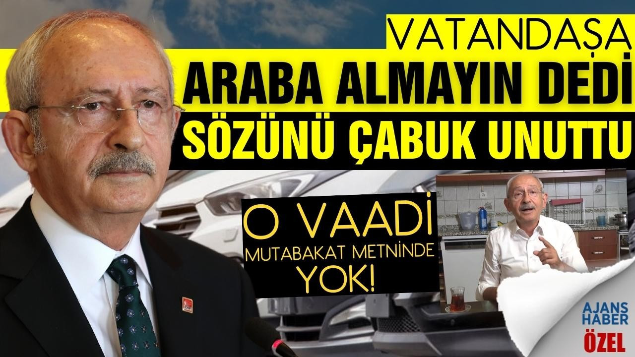 Kılıçdaroğlu'nun ÖTV vaadi gerçekleşmedi!